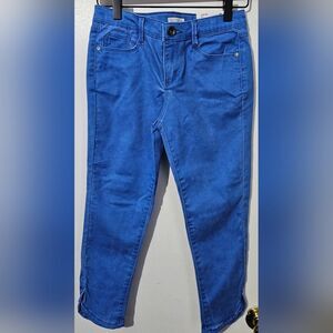 Falls Creek Capri Pants in Vibrant Blue girls 12 NWT